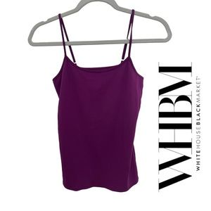 NWOT White House Black Market Purple Tank